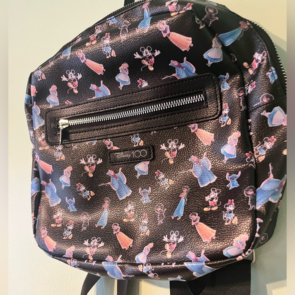 Disney 100 Character Adjustable Mini Backpack W/ … - image 5